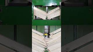 Can a Stack of 2x4s Stop the Hydraulic Press 🪵💥 CRAZY test ⚠️😱 viral dangerous hydraulicpress [upl. by Andriette]