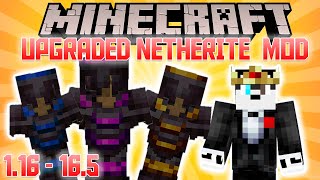 EXPLICADO Upgraded Netherite Mod  Minecraft Forge 116  1165  Review en Español [upl. by Larcher591]