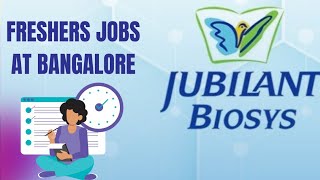 Freshers amp Experience Jobs At Jubilant Biosys freshersjobs experience msc mpharmacy [upl. by Allecsirp253]