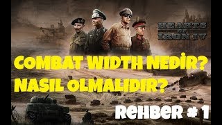 Hearts of Iron 4  Rehber 1  Combat Width Nedir Nasıl olmalıdır [upl. by Fording]