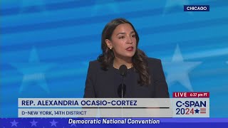 Rep Alexandria OcasioCortez Full Speech at Democratic National Convention [upl. by Lledo]