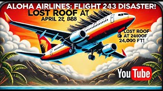 The Shocking Story of Flight 243 How a Roofless Plane Landed Safelyaai plane crash alohafact [upl. by Vitoria]