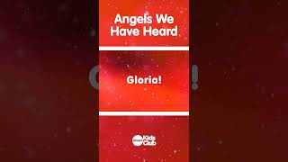 Angels We Have Heard On High  christmas kids music [upl. by Nelleyram]