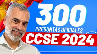 🇪🇸 Examen CCSE 2024 de Nacionalidad Española ✅📝 MANUAL COMPLETO 300 PREGUNTAS [upl. by Odetta]