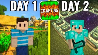 Crafting and Building  HOUSE BUILDING  Survival Gameplay Part 1 Crafting and Building 121 [upl. by Eanyl]