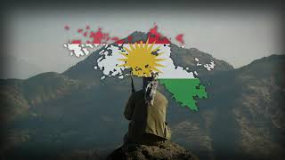 quotEy Reqîbquot  National Anthem of Kurds [upl. by Arahahs]