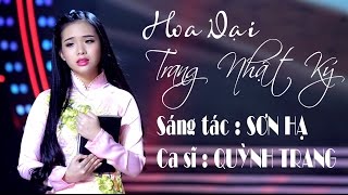 Hoa Dại Trang Nhật Ký  Quỳnh Trang MV Official [upl. by Moyers655]