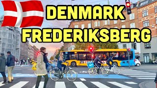 Copenhagen and Frederiksberg Center 🇩🇰🇩🇰🇩🇰 2022  Driving In Denmark  4k UHD 60fps [upl. by Doowrehs623]