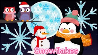 Little Snowflake  Snowflake Snow flake  Nursery Rhymes for Kids  Kids Videos  Kids Songs [upl. by Allehs441]