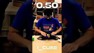 2 x 2 fastest solves wor record rubikscube fastcube [upl. by Hirsch]