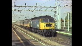 Trains In The 1990s Nuneaton Drags amp Diversions October 1991 [upl. by Liahkim598]