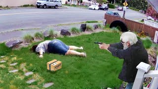 When Porch Pirate Messes with the WRONG Mans Package [upl. by Vharat459]