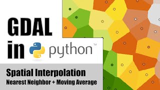 Spatial Interpolation with GDAL in Python 1 Nearest Neighbor and Moving Average [upl. by Eindys785]