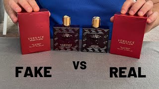 Fake vs Real Versace Eros Flame EDP Perfume 100 ml [upl. by Dachi]