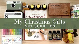 Art Supplies I Got For Christmas 2023 [upl. by Kennedy]