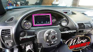 CUSTOM DIGITAL DASH FOR THE K24 INTEGRA [upl. by Krock]