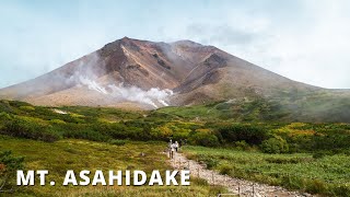 Hiking in Daisetsuzan Japan  the tallest mountain in Hokkaido Mt Asahidake [upl. by Gagliano]