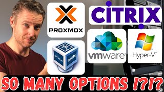 Hypervisor Comparisons Which Virtual Machine type is best VMware vs Proxmox [upl. by Aihsyn]