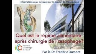 Quel régime alimentaire après une chirurgie de loesophage [upl. by Walley]