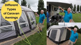 3 Different Types of Caravan Awning [upl. by Ahsyia205]