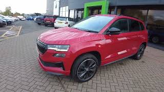 2022 SKODA Karoq 15 TSI 150ps SportLine driveingram autotrader usedcars [upl. by Dier]