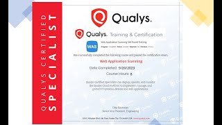 Qualys Web Application Scanning WAS Exam 20 Live Question amp Answers  Passed  qualy [upl. by Cony670]