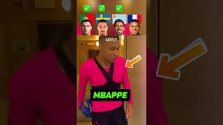 Ronaldo VS Ibrahimovic VS Suarez VS Mbappe Prank Challenge 😂 [upl. by Eillit395]