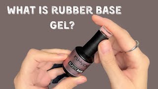 What is rubber base gel Who needs it how to use it why it’s awesome  Marla Kris [upl. by Shermy]