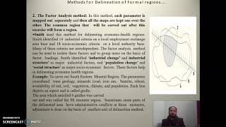 Methods of Regionalization [upl. by Marchese]