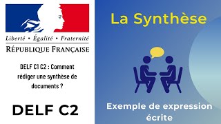 Secrets pour la synthèse dalf c1 Comment rédiger une synthèse de document  dalf c1 preparation [upl. by Thirzia]