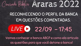 CONCURSO EDUCAÇÃO  ARARAS  Resolução de questões  ABCP [upl. by Ainos239]