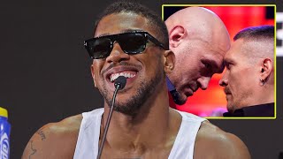 DESTROYER Anthony Joshua CALLS OUT Tyson Fury Im NOT DODGING [upl. by Suilmann]