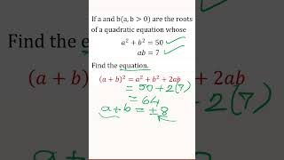 Finding Quadratics short shorts quadratics math [upl. by Inerney516]