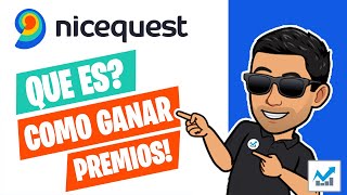 👉¿Qué es Nicequest y como funciona ¡Gana dinero 💰 respondiendo encuestas 100 real [upl. by Dela]