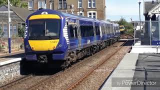 Trains at Broughty ferry [upl. by Acinaj400]