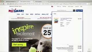 How to use PetSmart Coupons at I’m in [upl. by Aikemal784]