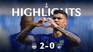 Kemenangan Pertama PERSIB di Piala Presiden  Match Highlights PERSIB 2 vs 0 PSM [upl. by Yvi]