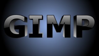 GIMP Text Effects  3D Text [upl. by Erdnaid904]