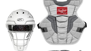 Rawlings velo 20 catchers mask chin pad fix [upl. by Aurie951]