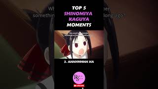 Top 5 Shinomiya Kaguya Moments kaguyasamawakokurasetaitensaitachinorenaizunousen kaguya [upl. by Angeli]