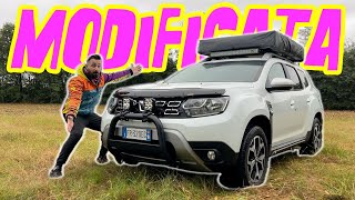 Monto bull bar fari supplementari e deflettore salva cofano sulla mia Dacia Duster 4x4 [upl. by Nitneuq]