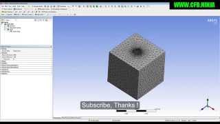 ✅ ANSYS MESHING  Sizing  Intermediate Tutorial 2 [upl. by Laurentium]