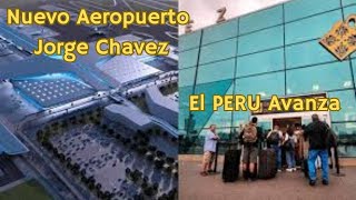 Nuevo Aeropuerto Jorge Chávez 👀👀❤❤ [upl. by Rivy]