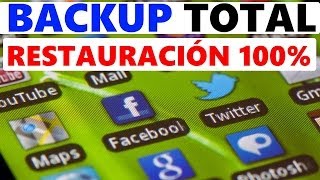 Backup y Restauración en Android al completo Mejor App Titanium Backup Root Tutorial HD [upl. by Cyndi674]