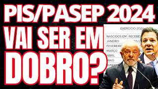 SAQUE PISPASEP 2024 SERÁ DOBRADO QUEM VAI RECEBER DOIS ABONO SALARIAL COM VALOR EM DOBRO [upl. by Kotick638]