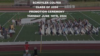 Schuyler Colfax Class of 2024 Promotion Ceremony [upl. by Nnek]