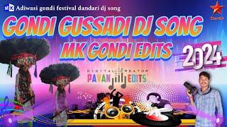 Gondi gussadi new dj song 🎶🎧 2024 mkgondiedits pavaneditor gussadisongs [upl. by Bolitho]