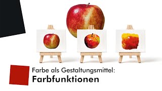 Farbe als Gestaltungsmittel Farbfunktionen [upl. by Anemolif]