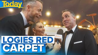 All the highlights from the Logies red carpet  Logie Awards 2022  Today Show Australia [upl. by Rma]