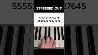 Twenty One Pilots  Stressed Out Piano Tutorial [upl. by Alih744]